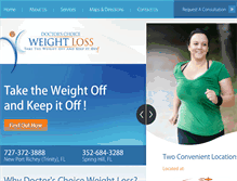 Tablet Screenshot of drswtloss.com